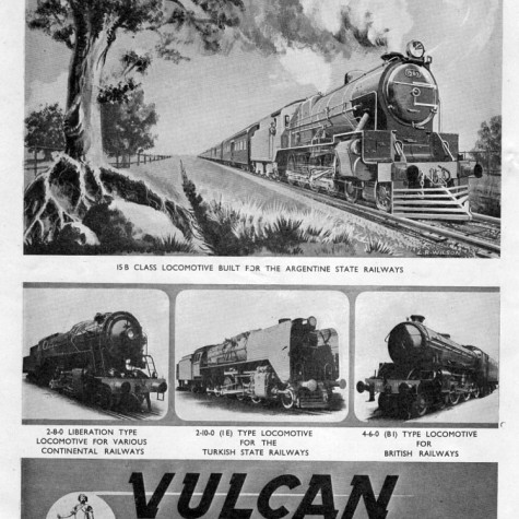 Vulcan Locomotoras 1949