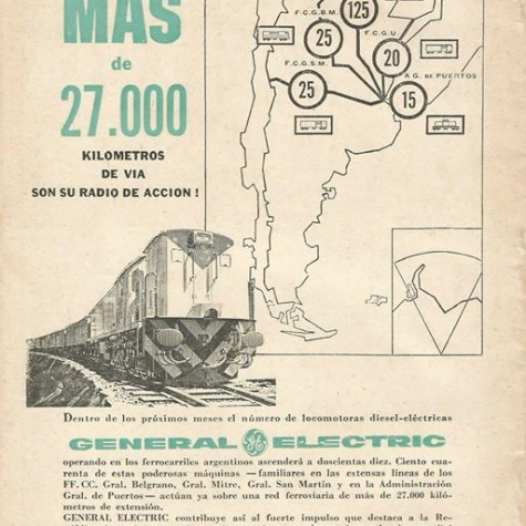 GE - Más de 27 mil km de vía son su radio de acción