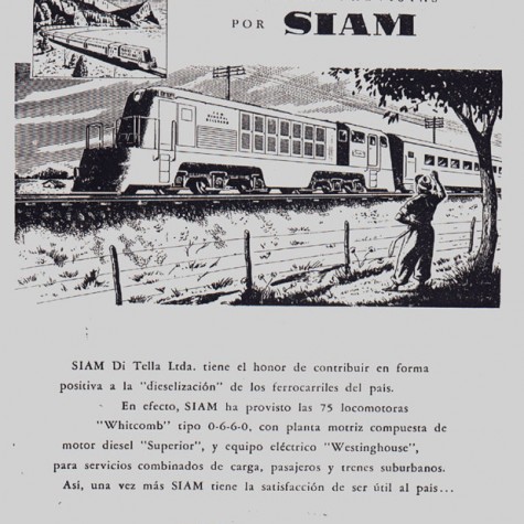 SIAM - Sobre rieles argentinos