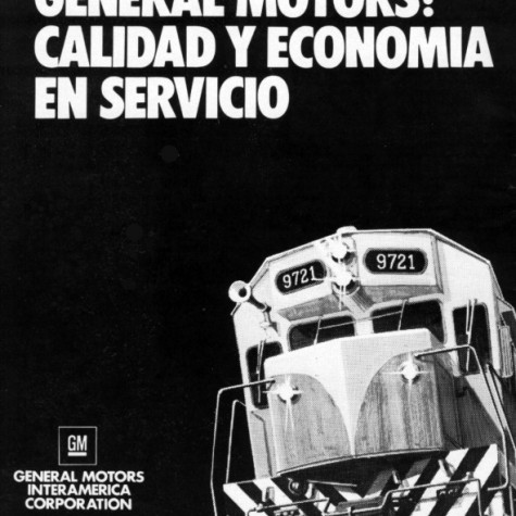 Locomotoras GM: calidad y economía en servicio