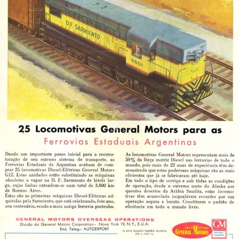 Locomotoras GM G12