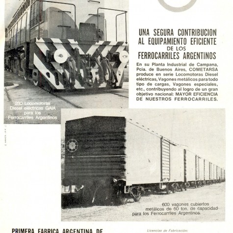 Fabricación locomotoras GAIA