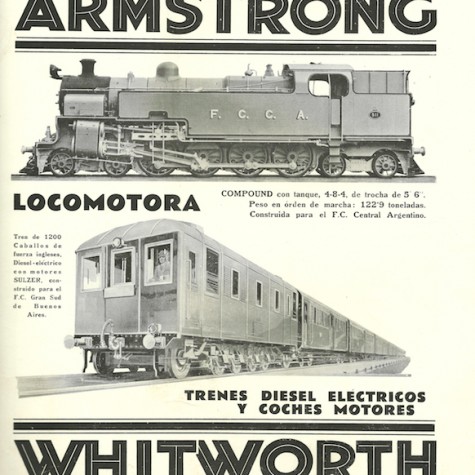 Armstrong Locomotoras para el FCCA