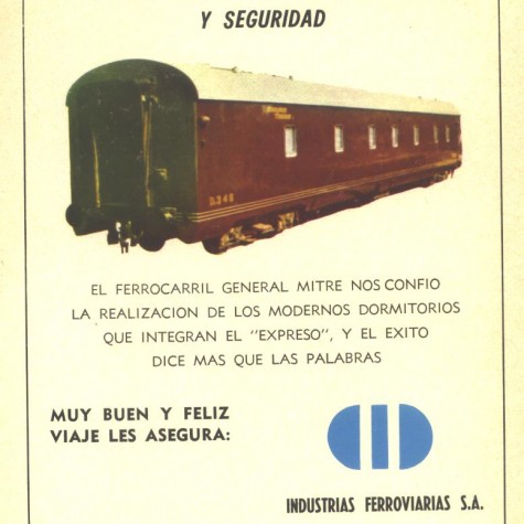 Coches dormitorios - Industrias Ferroviarias S.A