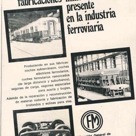 FM Presen en la industria ferroviaria