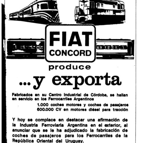 Fiat Concord Produce y Exporta 1966